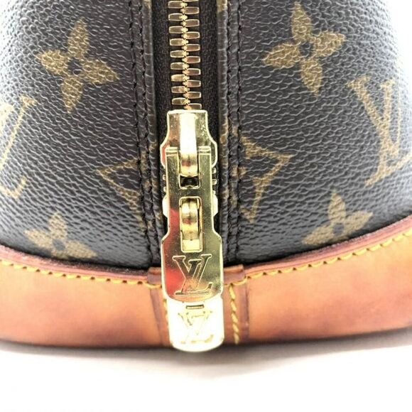 Louis Vuitton Alma Brown Canvas Handbag (Pre-Owned) - Picture 7 of 10